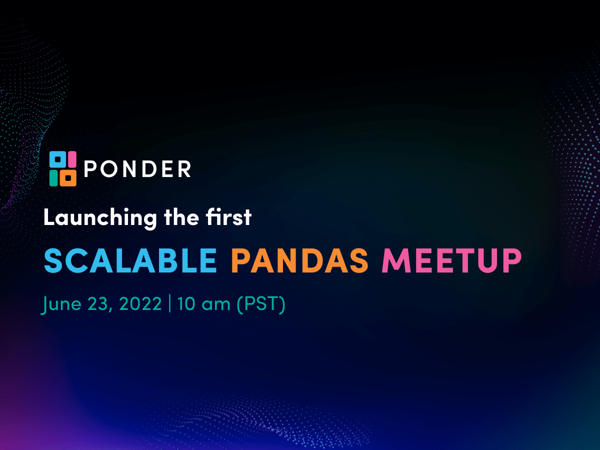 Our First Scalable Pandas Meetup! image