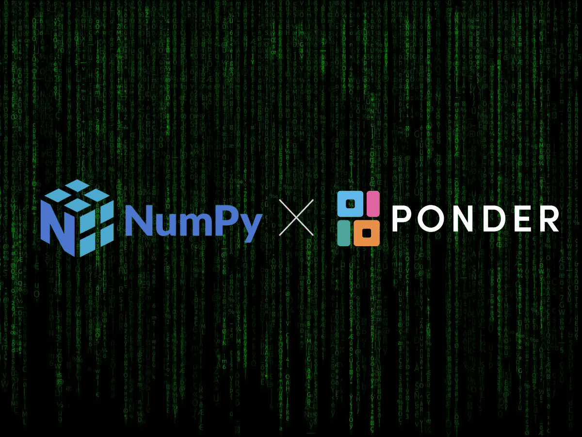 Run NumPy on Your Data Warehouse with Ponder! image