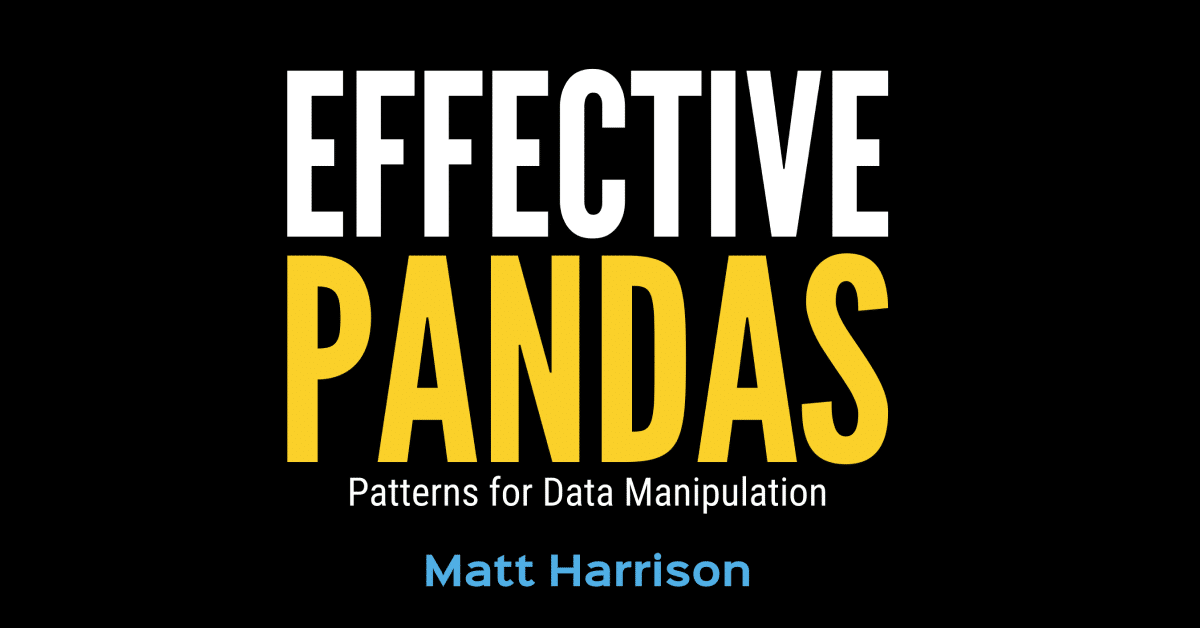 Effective Pandas E-Book Giveaway! Try Ponder Today image